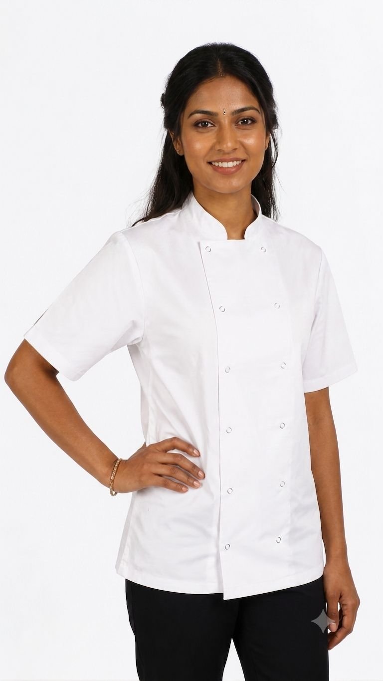 Danny Short Sleeve Chef Jacket